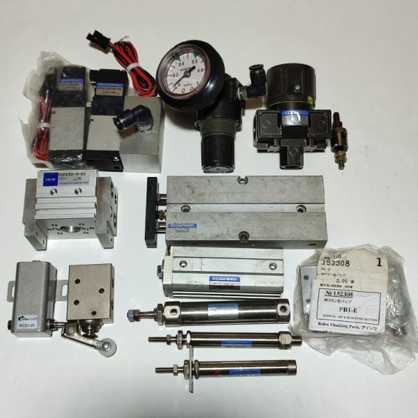 コガネイ 電磁弁 ペンシリンダ ツインロッドシリンダ 残圧排気弁 シリンダジョイント アインツ Mindman ハンドバルブ 他まとめ 現状品 A19W