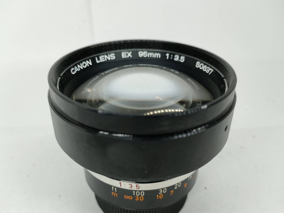 C77) Canon　LENS　EX 95mm