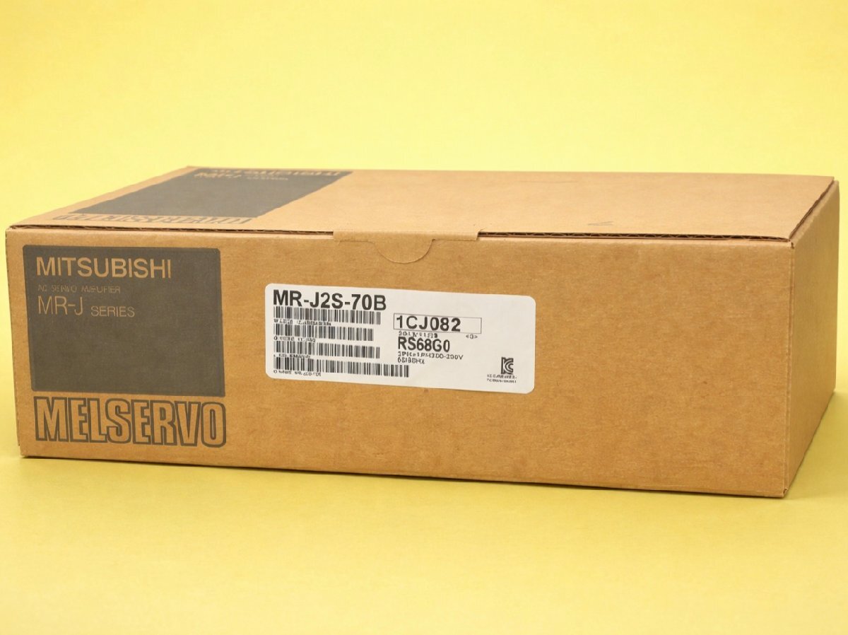 $【新品】三菱 MELSERVO J2S-70B ACサーボユニット 箱有り