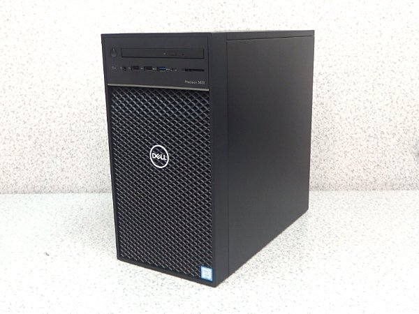 ■※ 【セール中】 DELL ワークステーション Precision 3630 Xeon E-2146G/メモリ16GB/SSD256GB+HDD1TB/Win11/Quadro P2000 動作確認