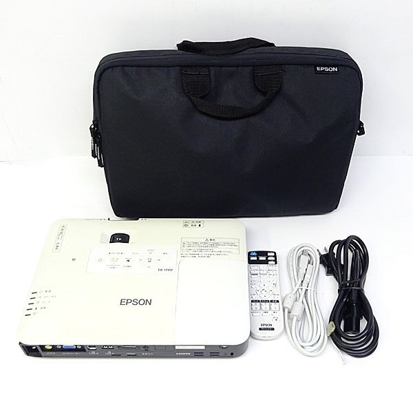 ＃EPSON/エプソン EB-1795F ビジネスプロジェクター ランプ時間高498H/低21H