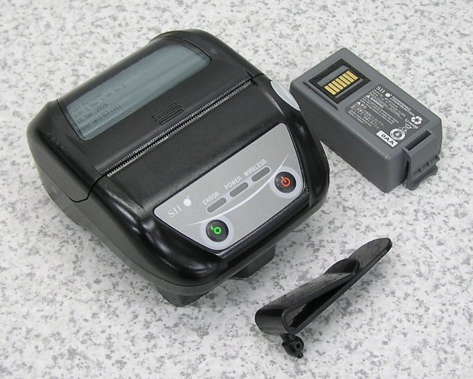■SII/セイコーインスツルメンツ 3インチモバイルサーマルプリンタ Bluetooth接続モデル MP-B30-B02JK1 送料一律600円