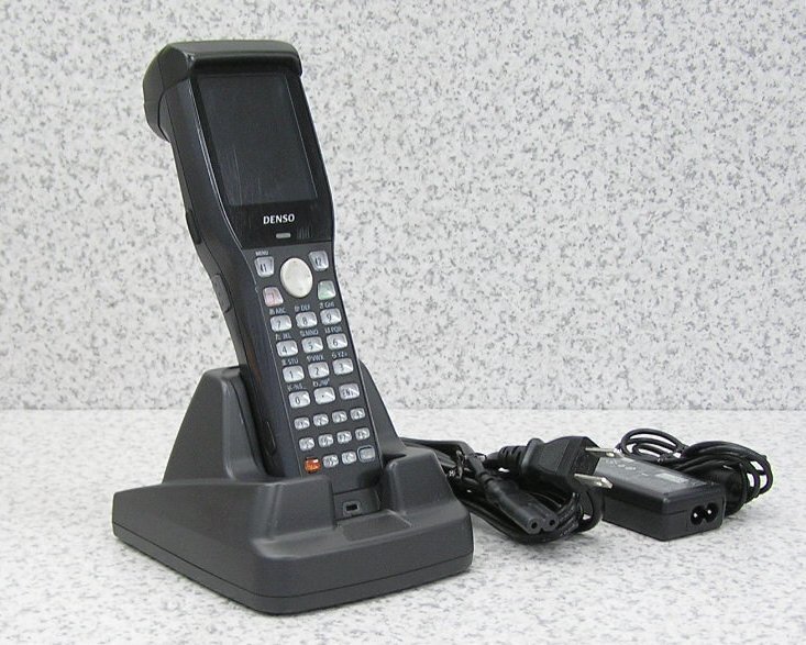 ■7台入荷 DENSO/デンソー BHT-600 Series 16MB ハンディターミナル BHT-604QW 充電器付き（CH-651） 初期化済み