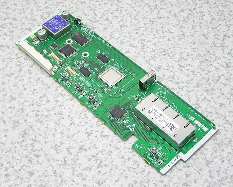 ■NTT 4CHブロードバンドルーターユニット NXSM-4BRU-(3) 送料一律430円 即決3,000円