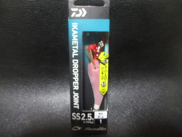 （CM.EGI）ダイワ　イカメタルドロッパージョイントSS2.5号　赤白・赤下地　新品未使用！　　