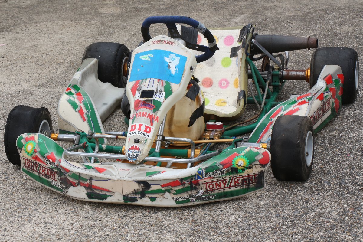 【引取/現車確認歓迎】 TONY KART/トニーカート ◎ レーシングカート レストアベース/パーツ取り ◎ #6534