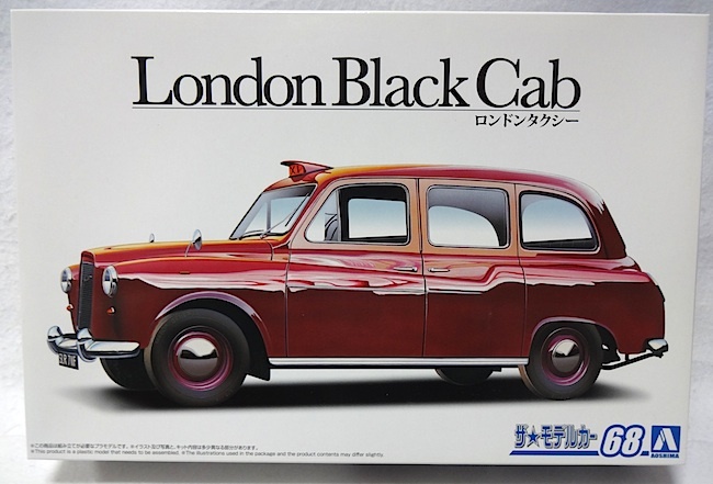 アオシマ・ザ・モデルカー68 「1/24　FX-4 ロンドンタクシー ‘68」新品