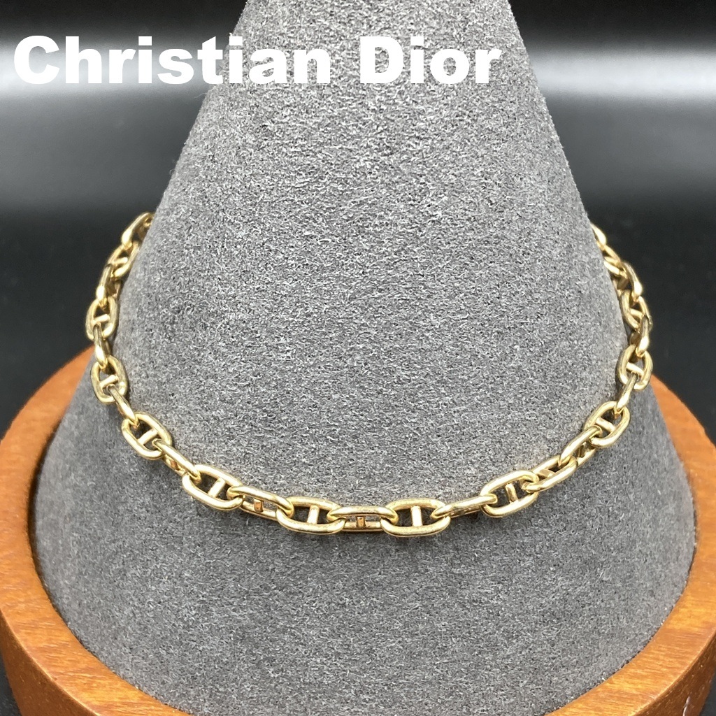 【人気】Christian Dior / クリスチャンディオール ブレスレット ゴールド ヴィンテージ レディース アクセサリー/PS13-21