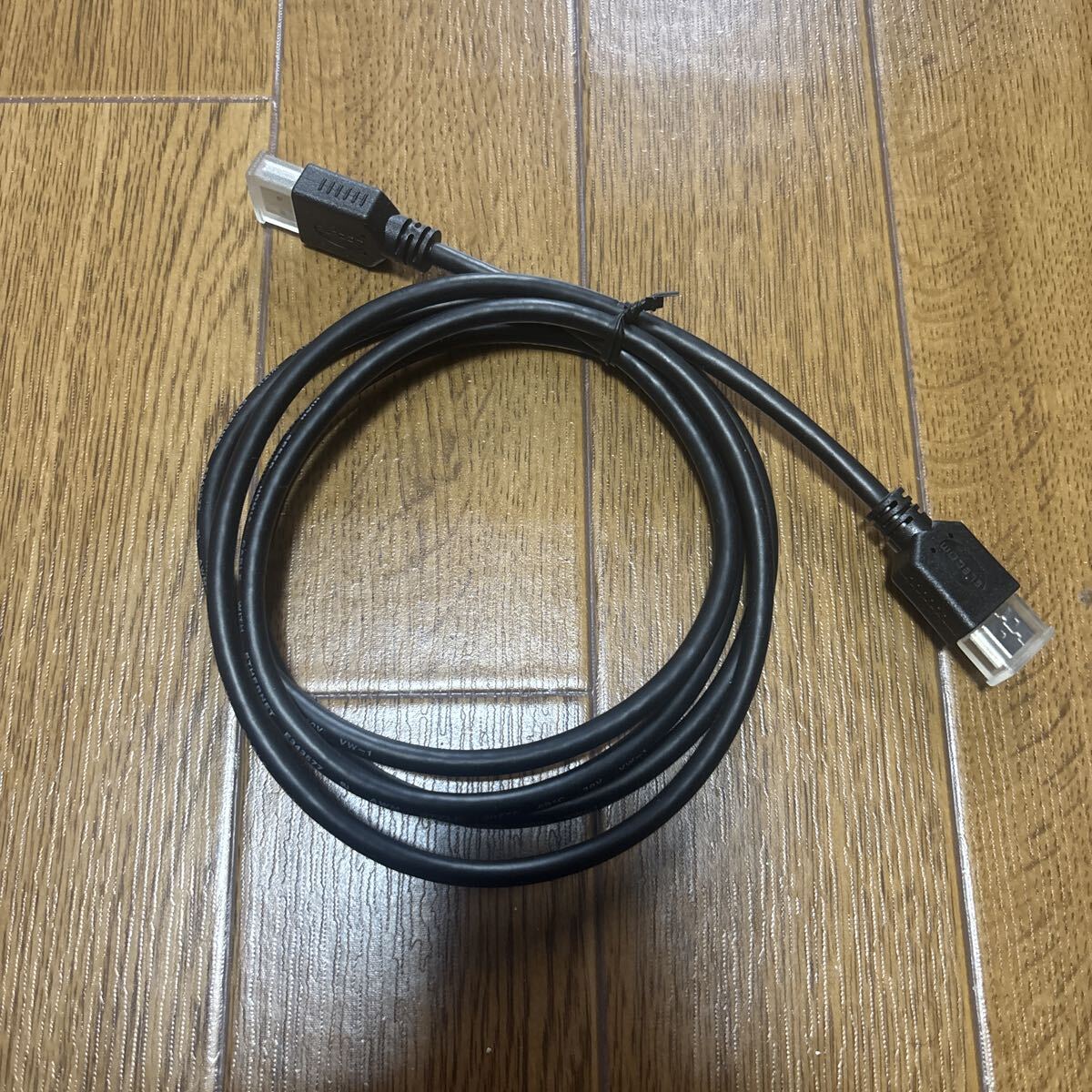 ELECOM HDMIケーブル 1.5m HIGH SPEED WITH ETHERNET キャップ付き