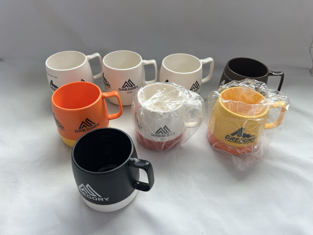 非売品　未使用　GREGORY ノベルティ　マグカップ　8個セット