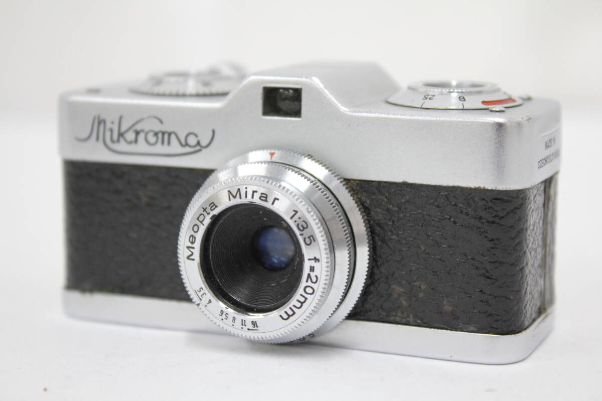 【訳あり品】 【希少】 Mikroma Meopta Mirar 20mm F3.5 カメラ e5527