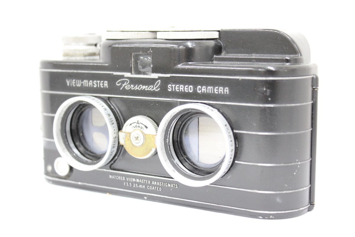 【返品保証】 View-Master Personal Stereo Camera 25mm F3.5 ステレオカメラ e5564