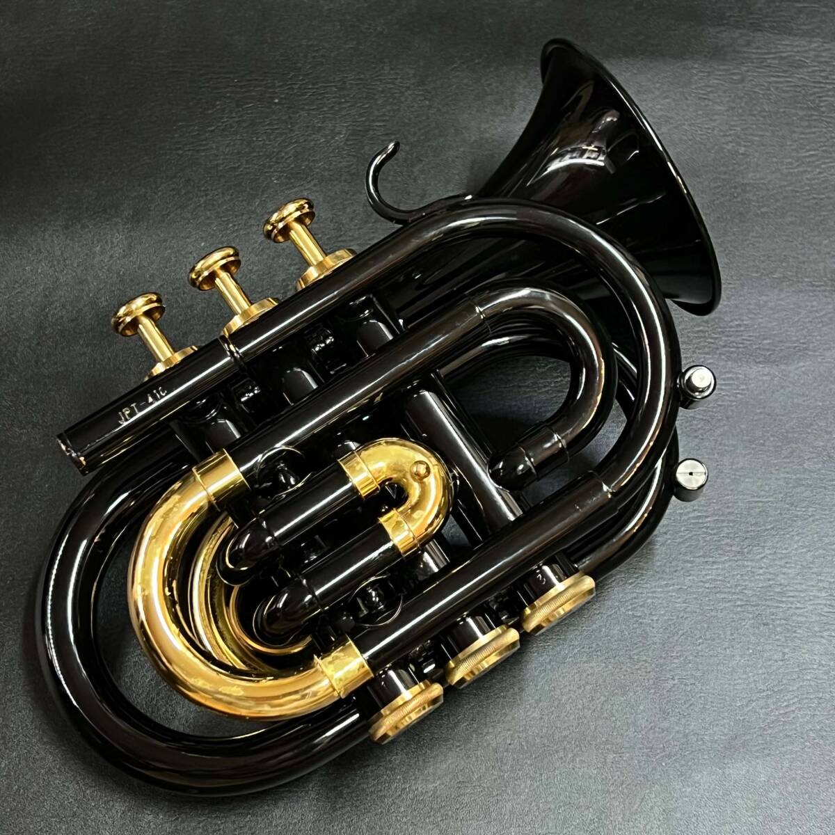 jupiter ／ジュピター JPT-416 BK Bb管ポケットトランペット 中古品