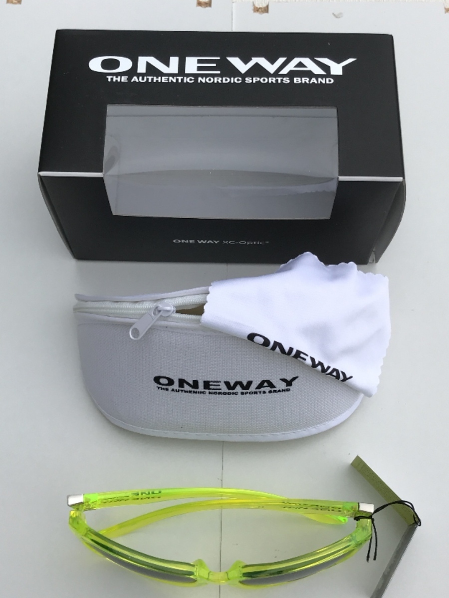 ワンウェイ ONEWAY サングラス SUSISU クリスタルイエロー ノルディックスキー on60140 新品 グラス