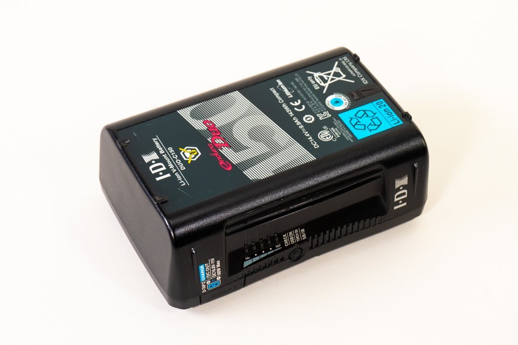 Ｖマウントタイプリチウムイオンバッテリー IDX DUO-C150(No.129) ジャンク品扱い　25122409