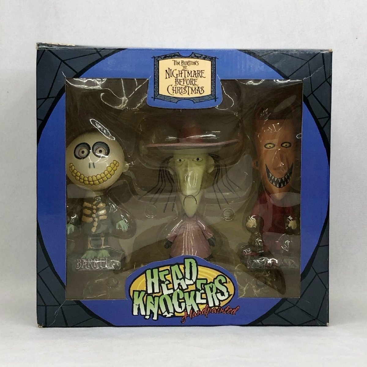 NECA Nightmare Before Christmas ナイトメア ビフォア クリスマス HEAD KNOCKERS ボビング ヘッド フィギュア セット 首振り 人形 ボブル