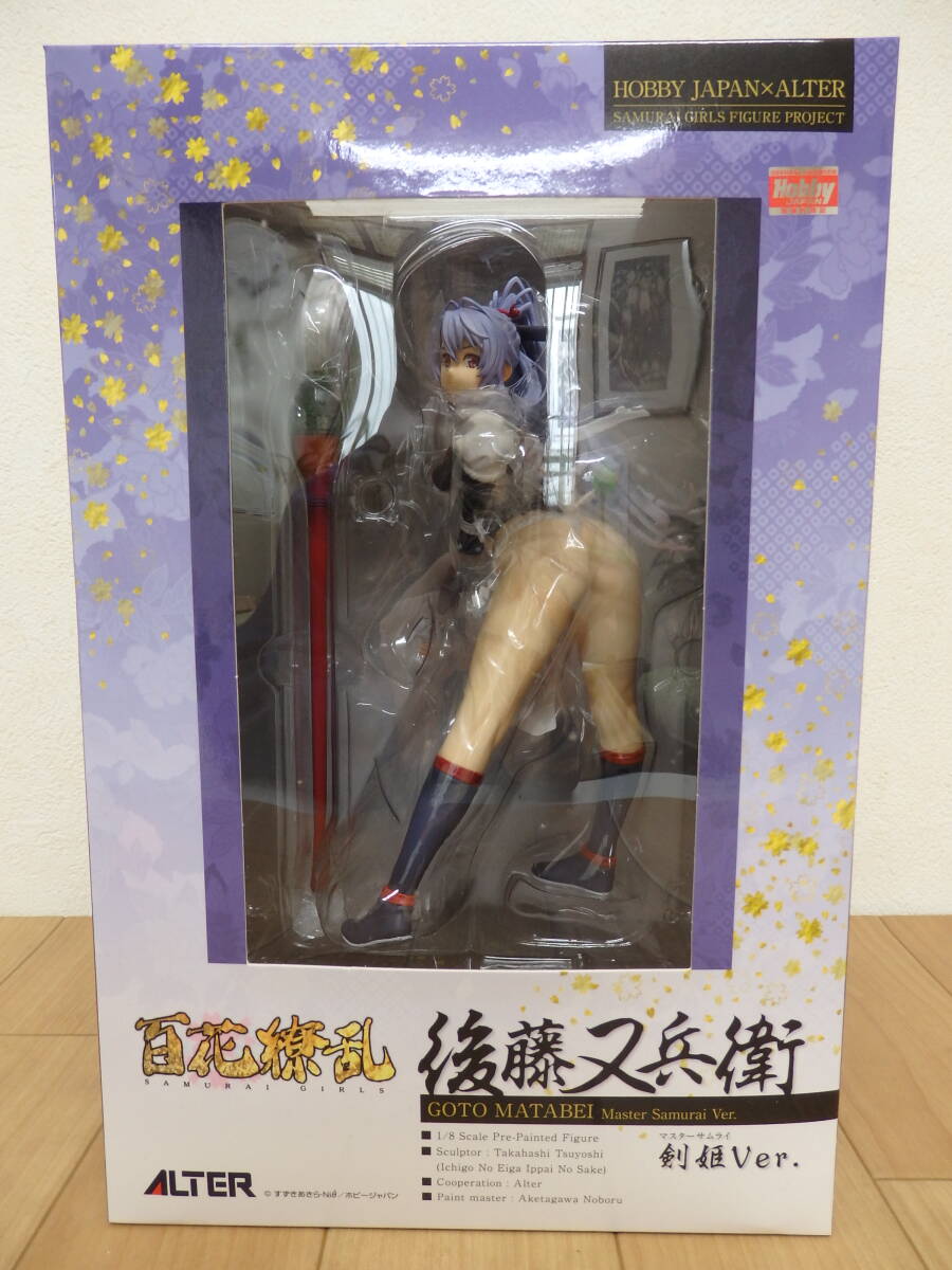  百花繚乱　サムライガールズ　後藤又兵衛　剣姫Ver.　1/8スケール フィギュア　未開封　■