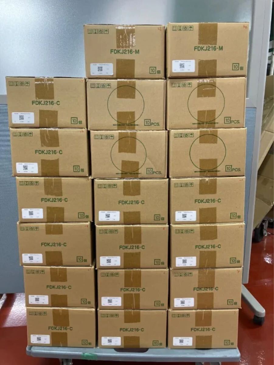 能美防災 光電式スポット型感知器 親器20台 子器180台　計200台（未開封）FDKJ216-M FDKJ216-C