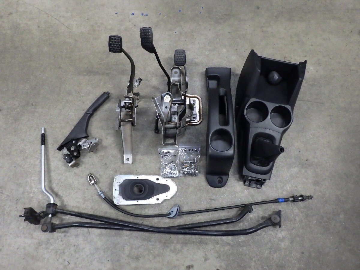 ミラバン MT マニュアル載せ替えキット 65,366km L275V L275S 【個人宅直配不可】