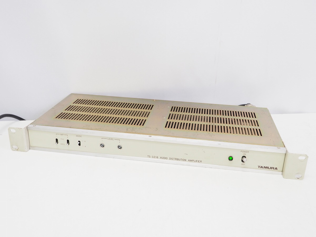 TAMURA TS-3216 ADA 1入力8出力 ステレオ4出力 動作良好 *436240