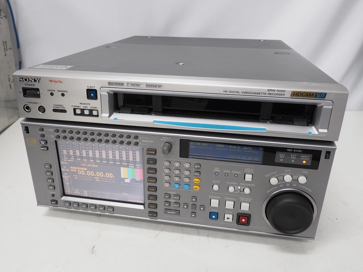 SONY HDCAM-SRレコーダー SRW-5500 動作良好 *391887