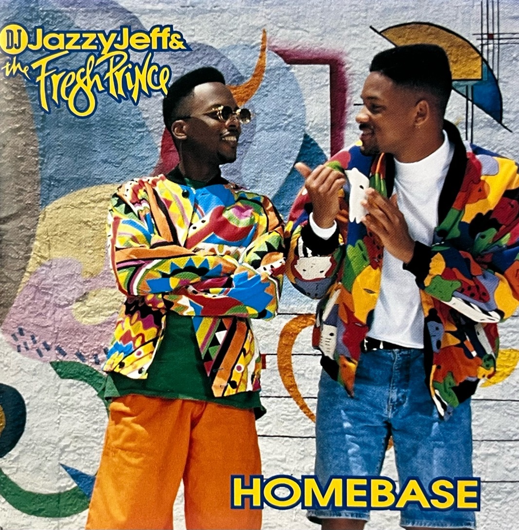 D.J. JAZZY JEFF AND THE FRESH PRINCE - HOMEBASE 中古CD 1991 Zomba Recording / ALFA RECORDS DJ JAZZY JEFF WILL SMITH ウィル・スミス