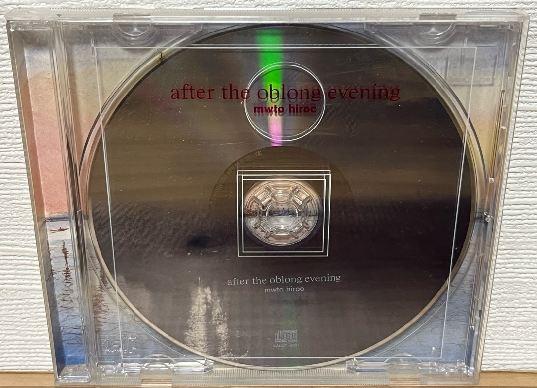 mwto hiroo - after the oblong evening 中古CD 武藤祐生