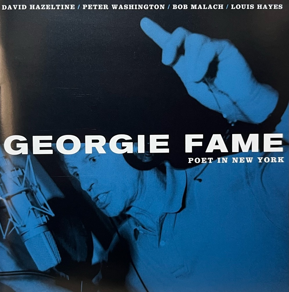 ジョージィ・フェイム - ポエット・イン・ニューヨーク / GEORGIE FAME - POET IN NEW YORK 中古CD 2008 go jazz / nardis music 