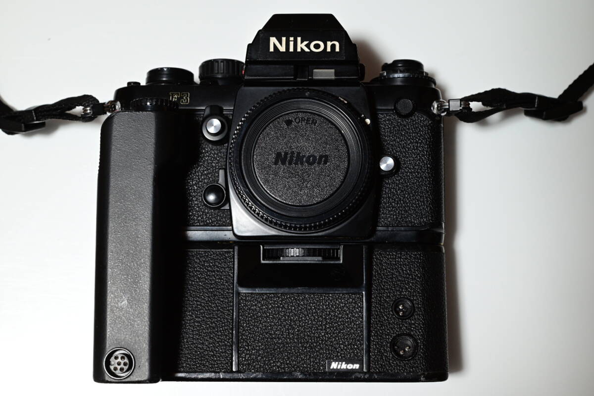 Nikon F3 アイレベル + モータードライブMD-4 最初期 1980年製 OH済