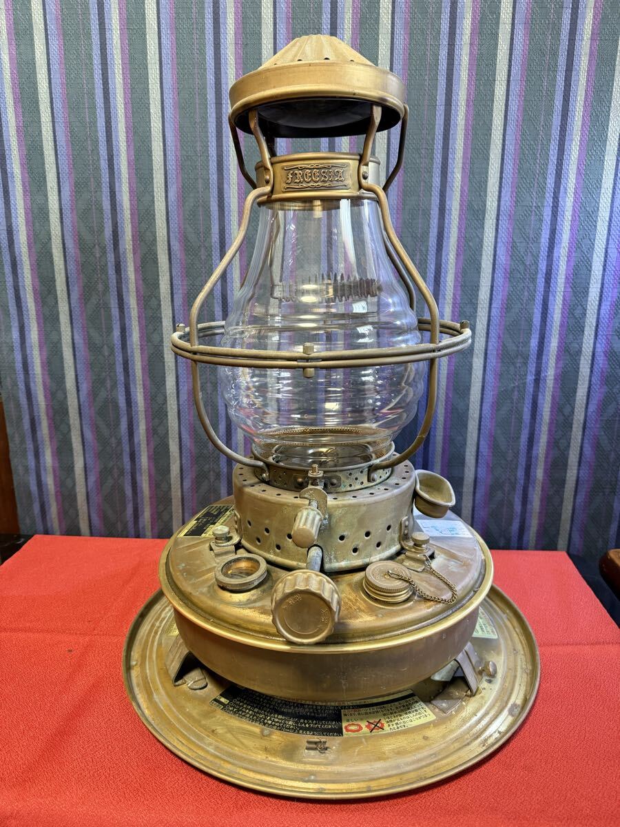 ニッセン 石油ストーブ IS-3 昭和レトロ インテリア アンティーク オブジェ 真鍮製 ストーブ 暖房 ジャンク品　その他