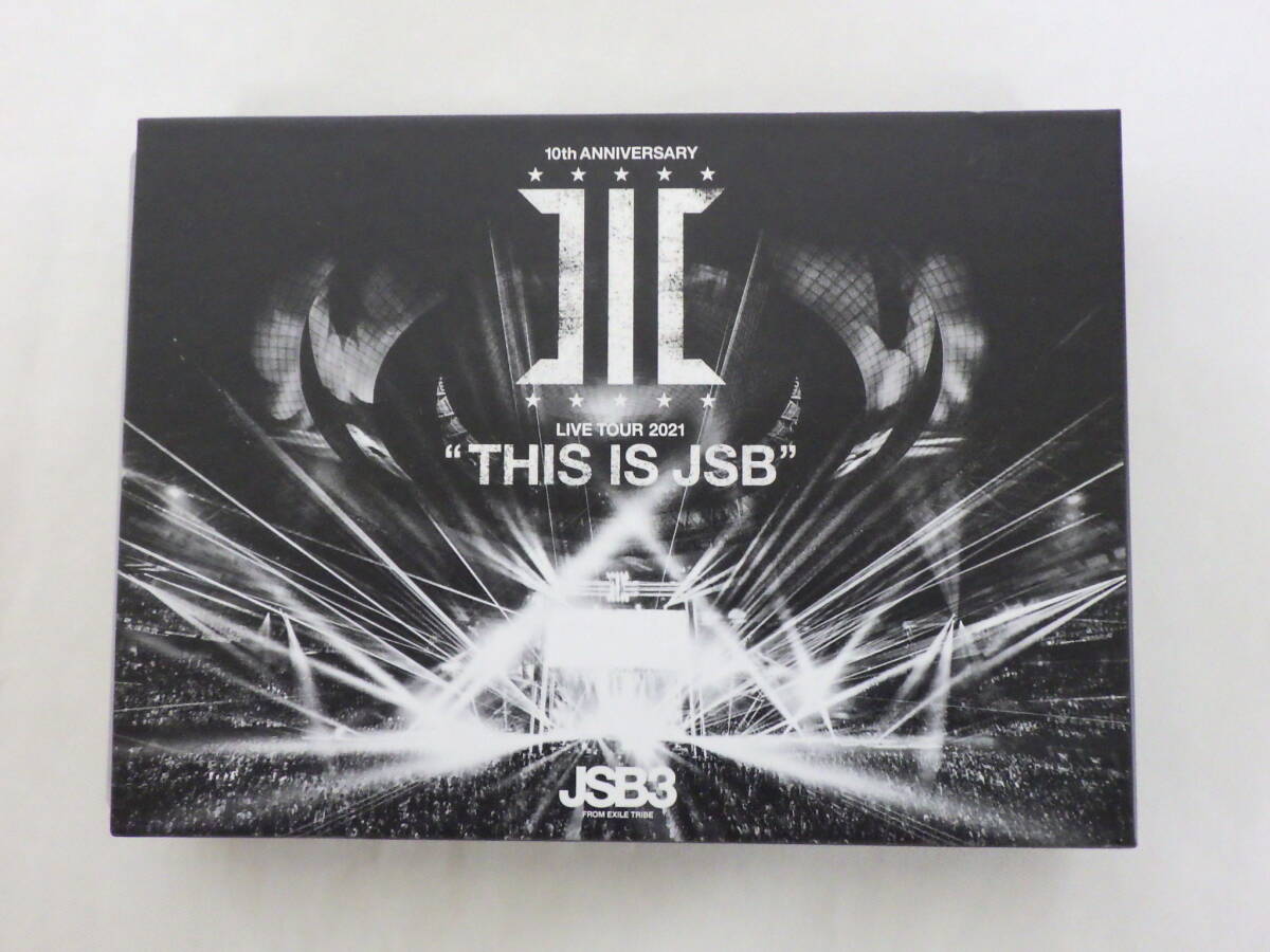 025L902A♪ Blu-ray 三代目 J SOUL BROTHERS LIVE TOUR 2021 / THIS IS JSB / 3枚組 中古