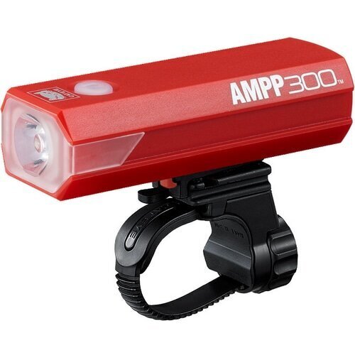 新品 送料無料 自転車 ライト USB充電 ハイ ローCAT-EYE キャットアイ フロントライト AMPP300 アンプ300 HL-EL083RC レッド 300ルーメン
