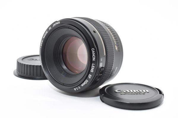 完動美品 Canon Lens EF 50mm F1.4 USM AF Large diameter Standard Lens 大口径 単焦点 標準レンズ キヤノン EF Mount フルサイズ対応 #24