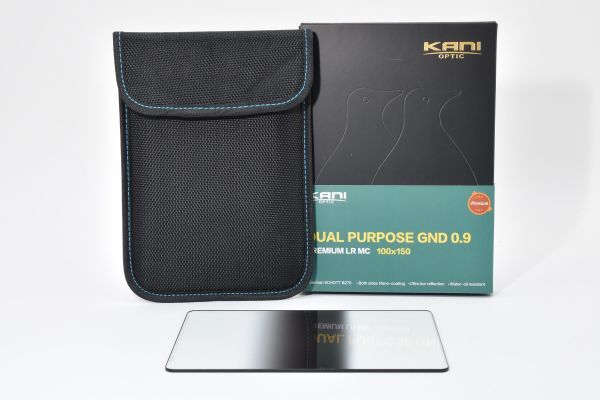 希少品 Kani Premium LR MC Dual Purpose GND0.9 GND 0.9 100x150 カニ 角型NDフィルター 化粧箱、ケース付 #6564