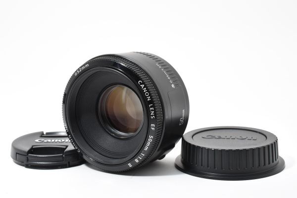 完動美品 Canon Lens EF 50mm F1.8 II AF standard Lens 単焦点 標準レンズ 撒き餌レンズ / キヤノン EF Mount フルサイズ対応 #6572