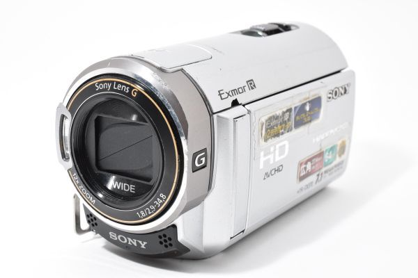 訳有品 Sony Handycam HDR-CX370 Silver Movie Digital Video Camera デジタルビデオカメラ ソニー ハンディカム 通電OK ※現状品 #6576