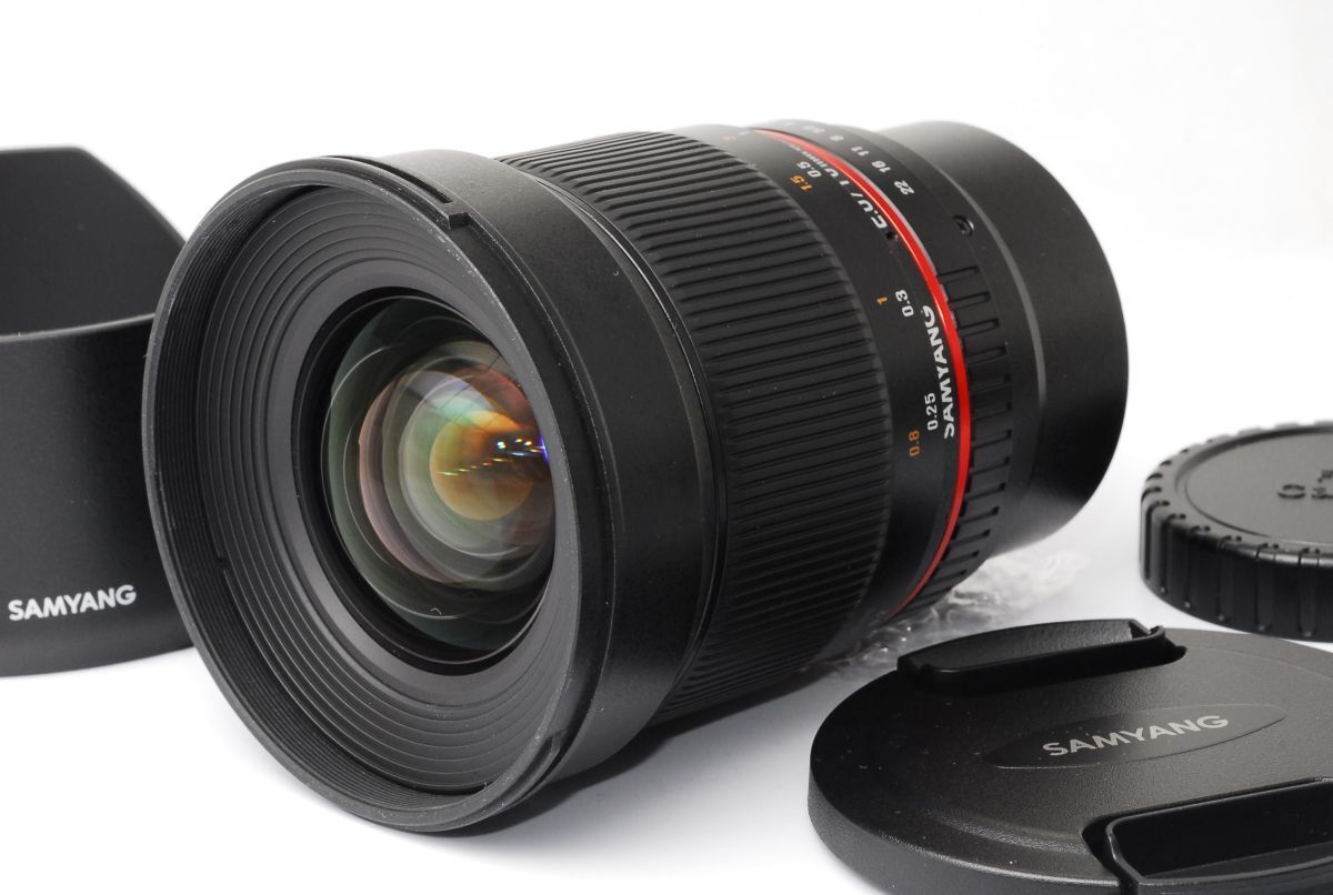 ★極上品★ サムヤン SAMYANG 16mm F2 ED AS UMC CS CANON M EF-M マウント キヤノン #F46#160200