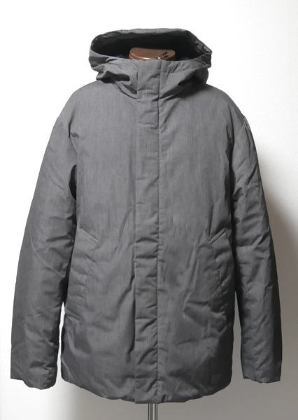 新品 3M シンサレート 高機能 中綿 アウター ハーフコート THINSULATE グレー 防寒 撥水 YKKファスナー LL