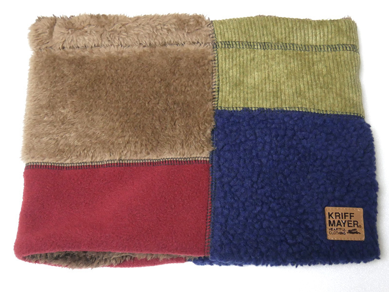 新品 クリフメイヤー ネックウォーマー ボア KRIFF MAYER マルチカラー