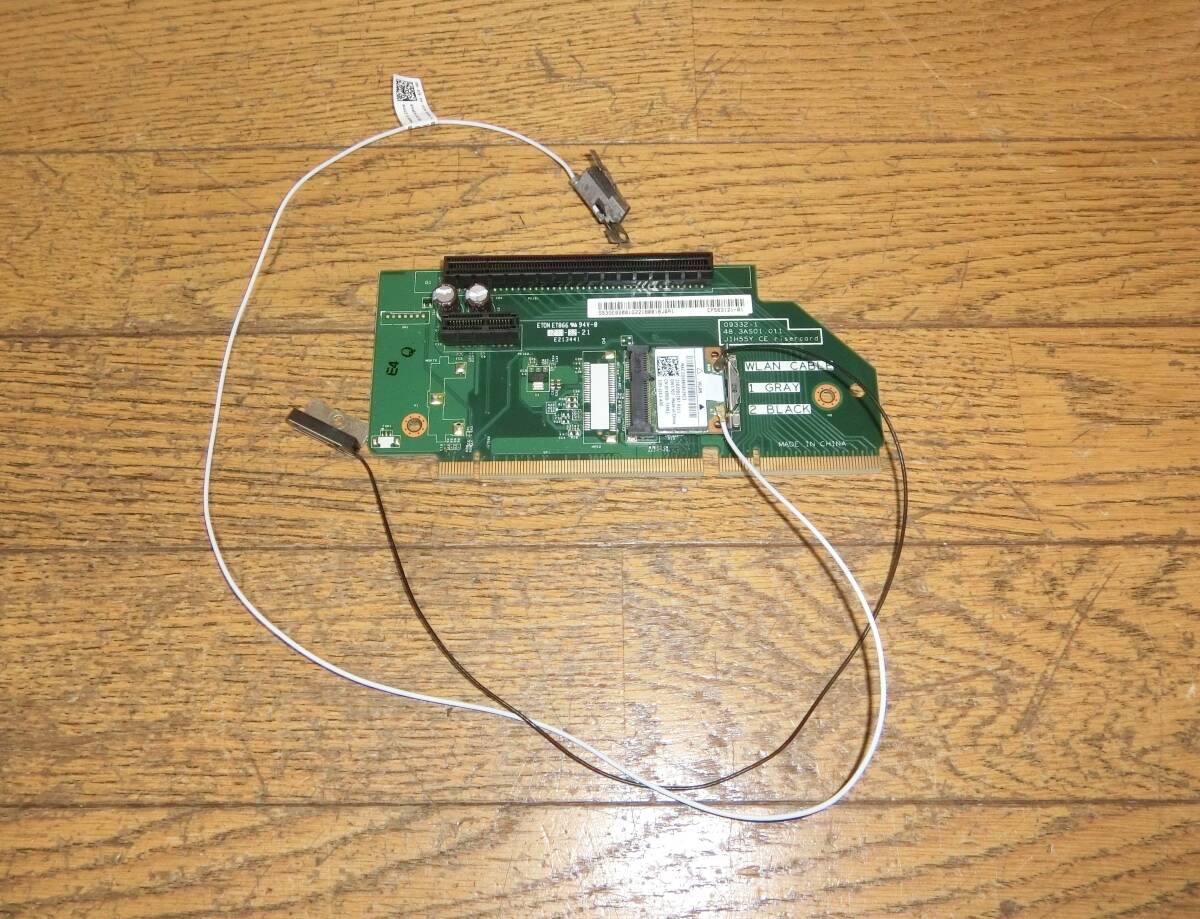 動作保証 富士通 ESPRIMO 用JIH55Y CE RISERCARD Wifi/Bluetoothカード付 アンテナ付 送料無料