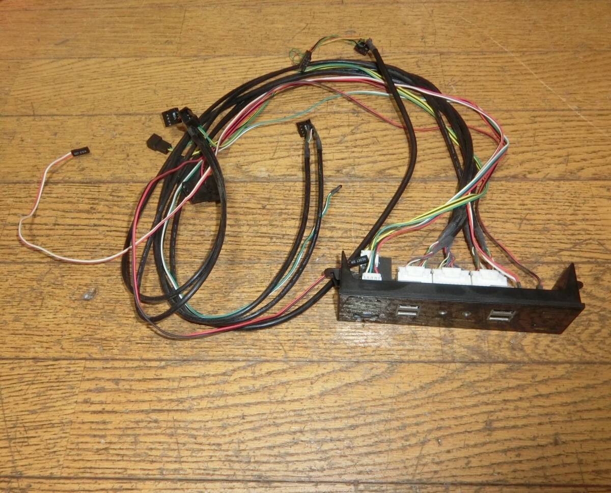 動作保証 Zalman Z9 Plus フロントユニット USB サウンド ファンコン ケーブル付 