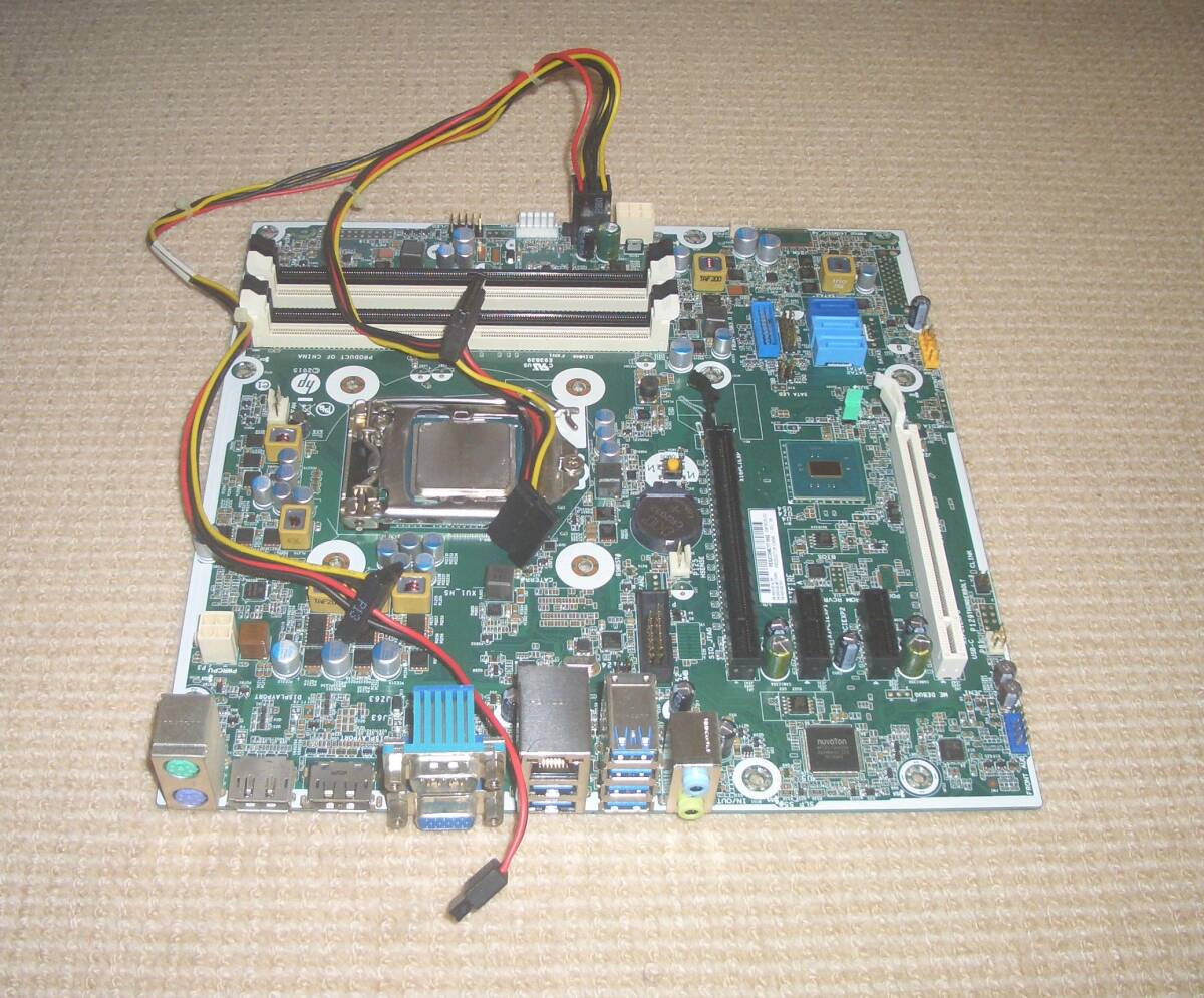 動作保証 HP SFFデスクトップ用M/B 795970-002 LGA1151 G3900付 