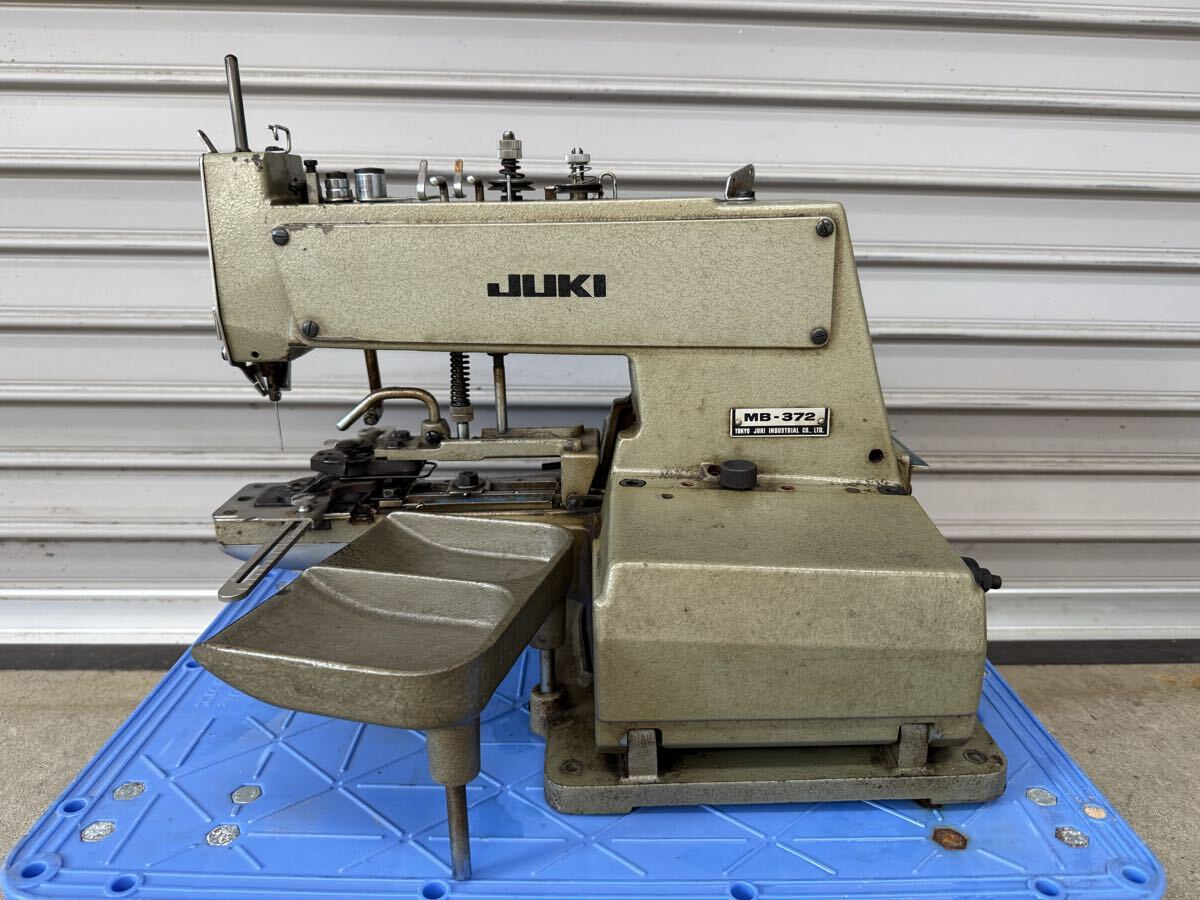 JUKI ジューキ MB-372 工業用ミシン ミシン 業務用ミシン 頭部のみ 部品取り ジャンク品