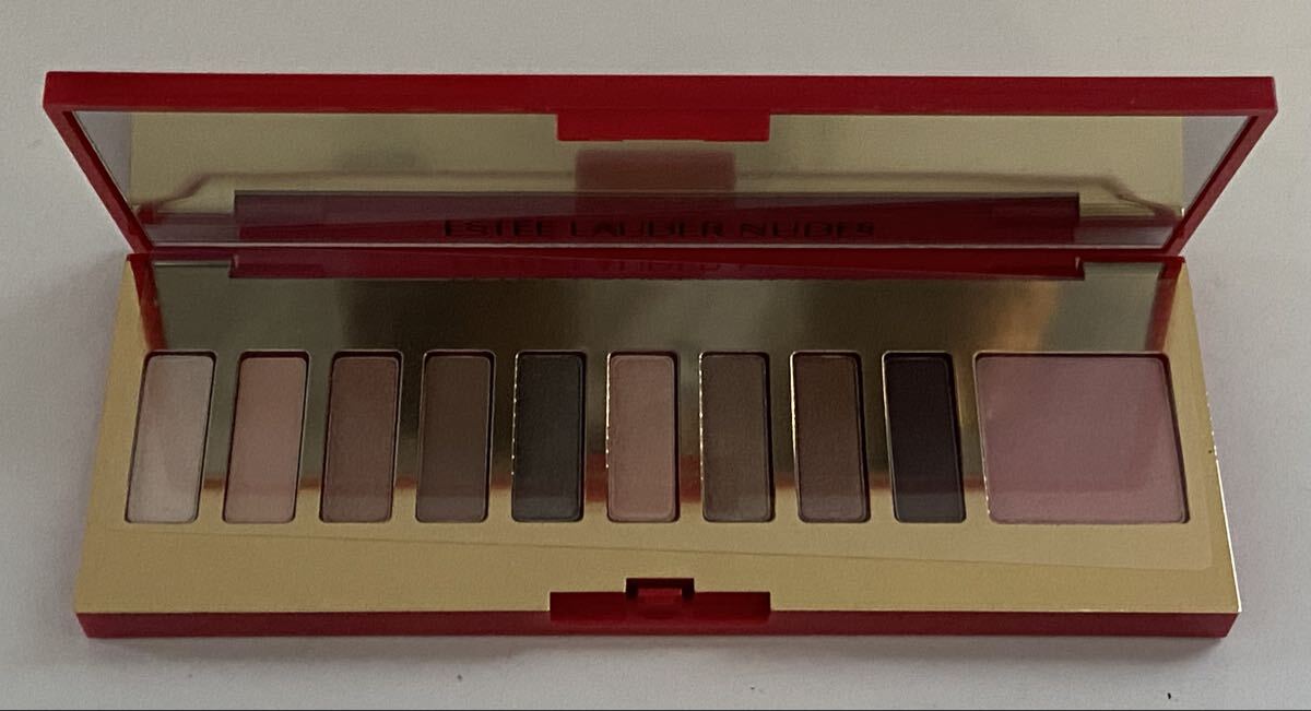 B6A633◆新古品◆ エスティーローダー ESTEE LAUDER ピュア カラー エンヴィ アイアンドチーク パレット ヌード アイシャドウ チークカラー