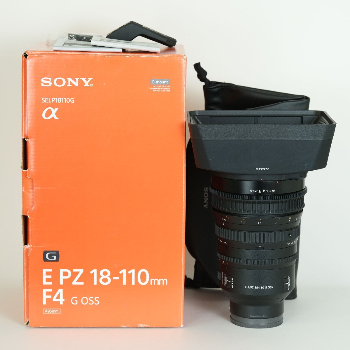 [美品] SONY E PZ 18-110mm F4 G OSS SELP18110G | ソニーEマウント