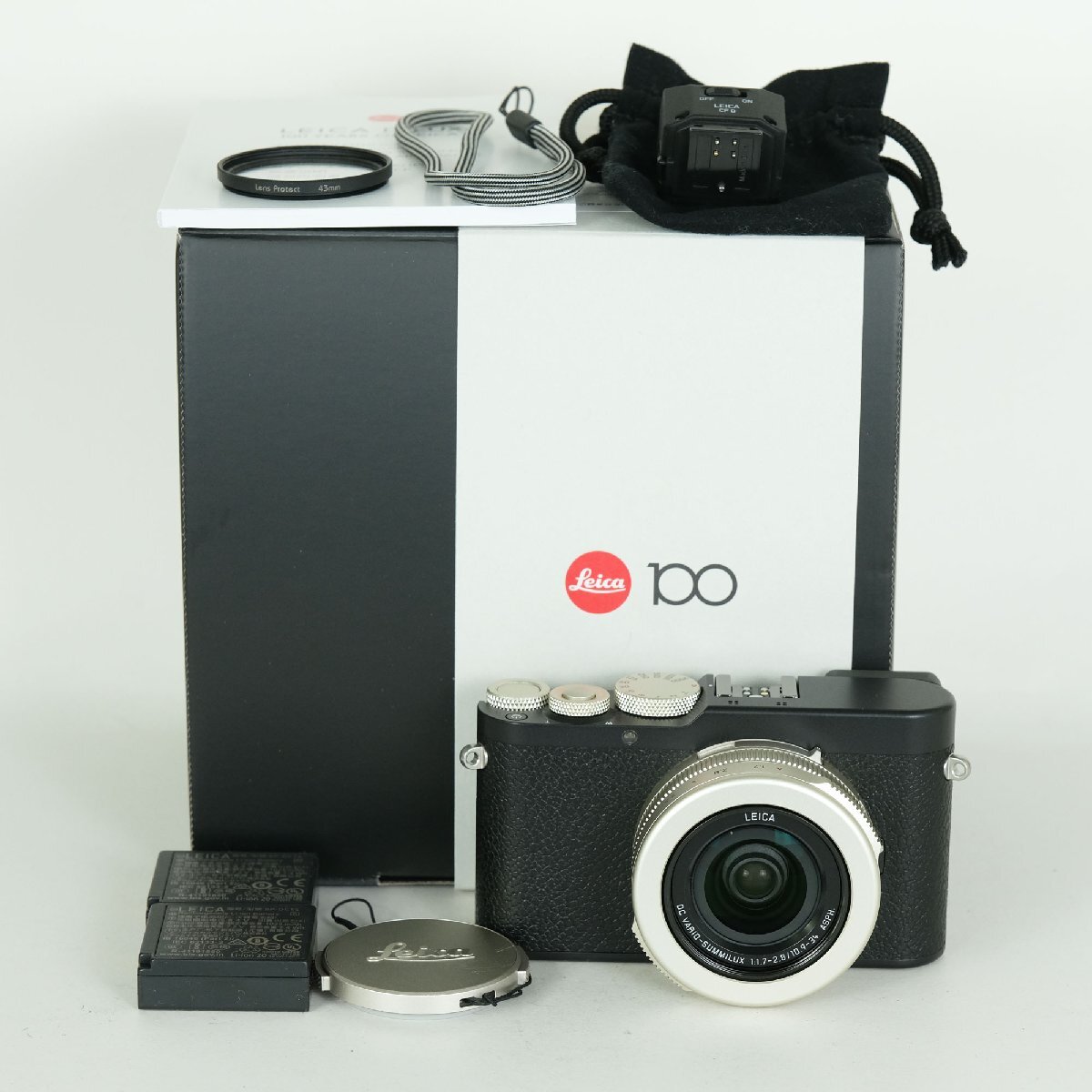 [美品 | フィルター・予備バッテリー付] LEICA D-LUX8 100 YEARS OF LEICA [19197] | コンパクトデジタルカメラ