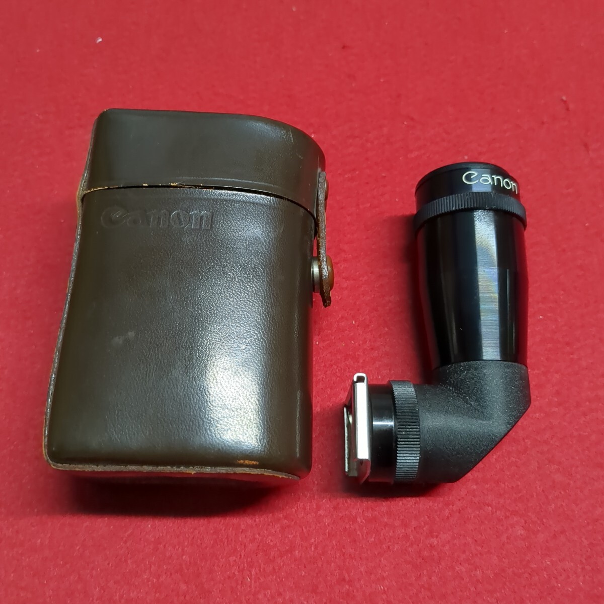 Canon キャノン ウエストレベルファインダー アングルファインダー WAIST LEVEL VIEWER Ⅱ ANGLE FINDER カメラ 一眼レフ ケース付