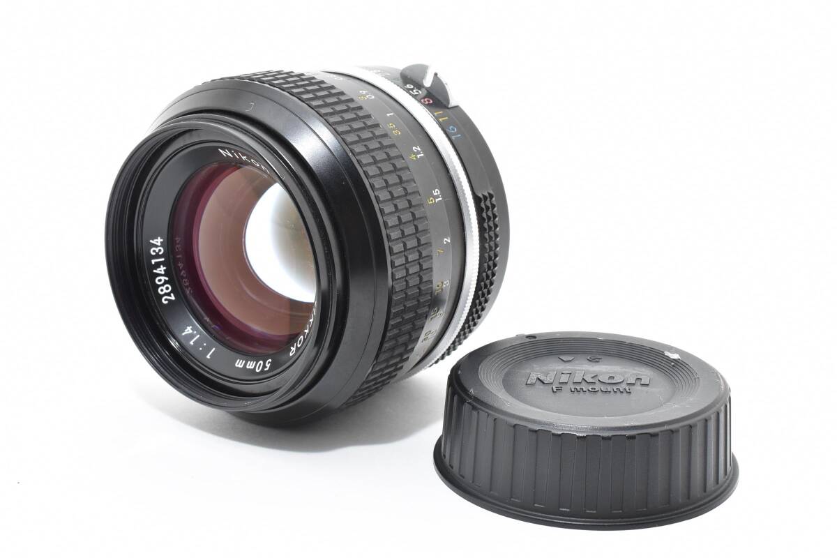 Nikon New Nikkor 50mm F1.4 Non-Ai MF Standard Lens ニコン　カメラレンズ　#536