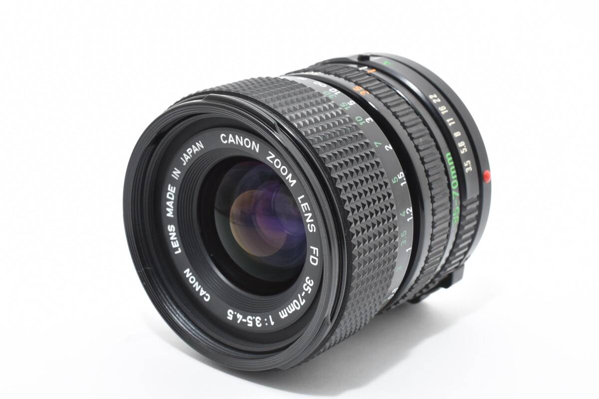 Canon New FD NFD 35-70mm f3.5-4.5 MF Zoom Lens キャノン　カメラレンズ　＃522