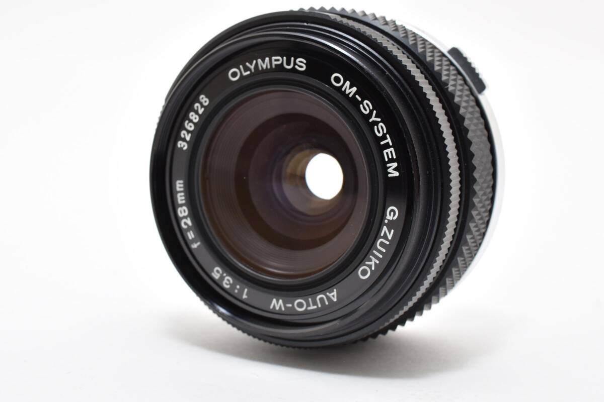 OLYMPUS OM-SYSTEM G.ZUIKO AUTO-W 28mm f/3.5 Lens オリンパス　カメラレンズ　＃513